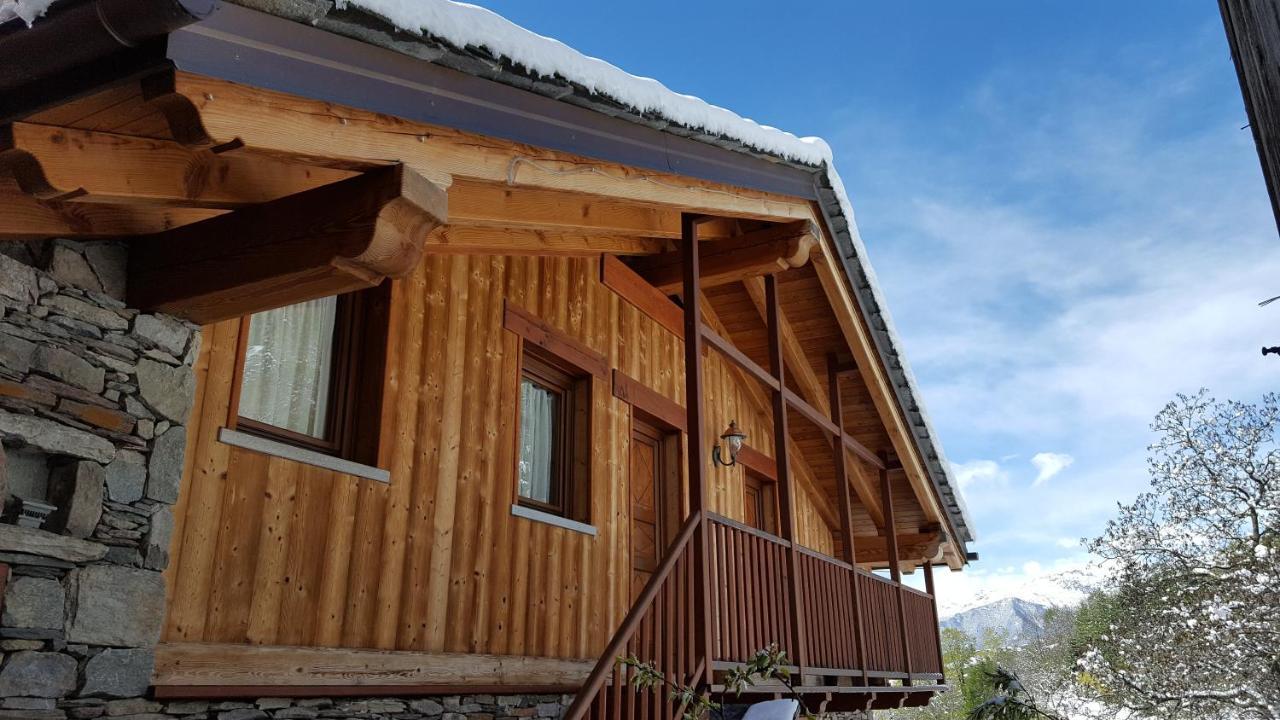Eco Chalet Maison Dominique Challand-Saint-Anselme Buitenkant foto